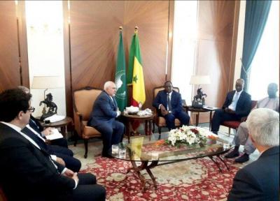 رایزنی ظریف و رییس جمهور سنگال در خصوص آخرین تحولات بین المللی