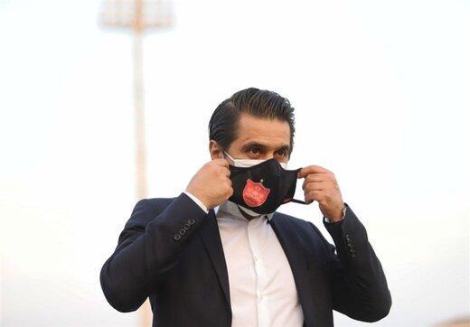 پیروانی به تمرینات پرسپولیس بازگشت پیروانی به تمرینات پرسپولیس بازگشت