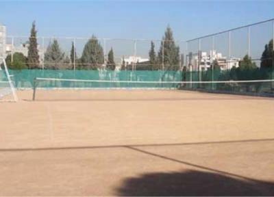 آماده سازی زمین های تنیس کیش برای میزبانی از اردوی تیم ملی و مسابقات بین المللی
