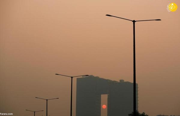 آلودگی شدید هوا در مرکز هند