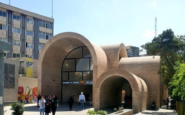 بالاخره یک ایستگاه متروی شیک در تهران افتتاح شد