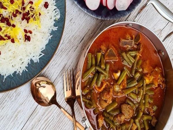 طرز تهیه خورش لوبیا سبز غلیظ و لعابدار با 11 نکته مهم و کلیدی