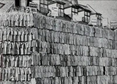 وقتی فروشنده ای پایین تا بالای ساختمان فروشگاهش را از کت پوشاند! داستان نمایش بزرگ کریستیان تروئل استروپ